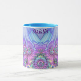 ARIELLA ~ GLOSSY 3D Glossy Pink Paars Blue Mok