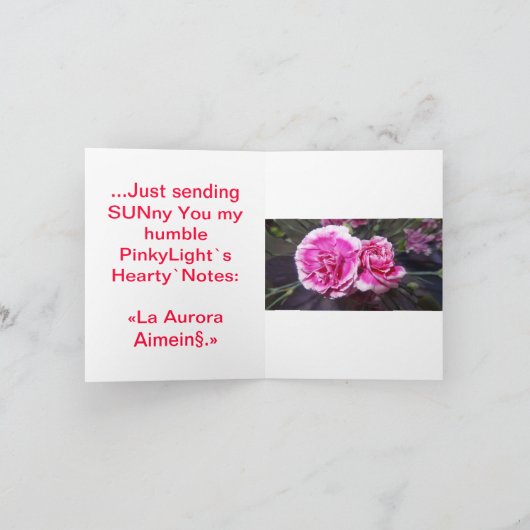 Arielle StarryLight's Hearty Notes Kaart (Binnen)