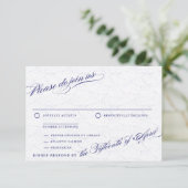 Arielle van Forever Wedding. RSVP Kaartje (Staand voorkant)