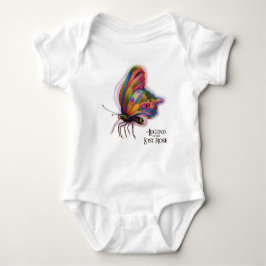 Ariel's Rainbow Butterfly Baby Bodysuit