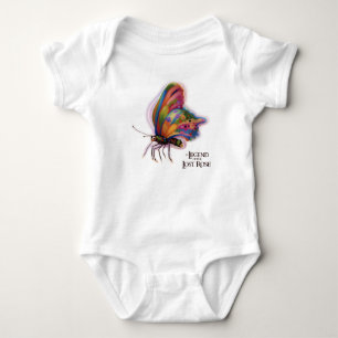 Ariel's Rainbow Butterfly Baby Bodysuit