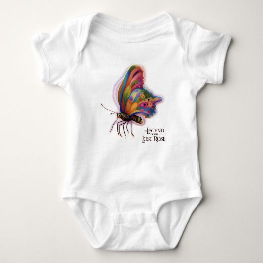 Ariel's Rainbow Butterfly Baby Bodysuit (Voorkant)