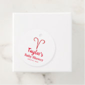 ARIËN Astrologie Sterrenbeeld Maart April Baby Sho Bedankjes Labels (In situ)