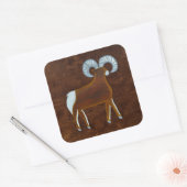 Aries 2008 vierkante sticker (Envelop)