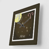 Aries 21 maart t/m 20 april Uhr Vierkante Klok (Hoek)