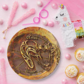 Aries 21 maart tot en met 20 april Horoscope Papieren Bordje (Feest)