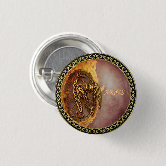 Aries 21 maart tot en met 20 april Horoscope Ronde Button 3,2 Cm