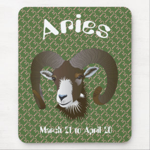 Aries 21 maart tot en met 20 april Mauspad Muismat