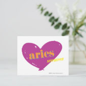 Aries 2 briefkaart (Staand voorkant)