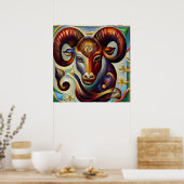 Aries (4) poster (Keuken)