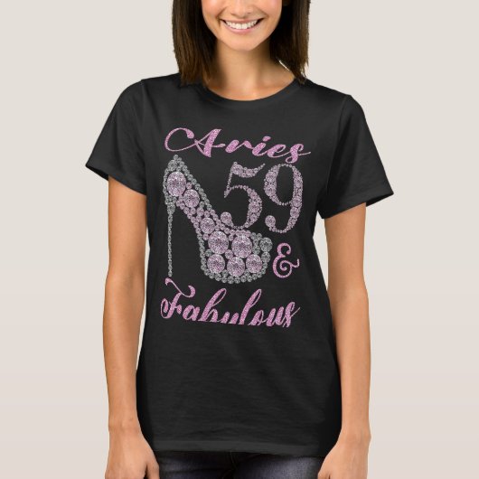 Aries 59 en handig 59e Happ met reservehoogte T-shirt (Voorkant)