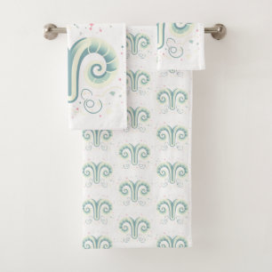 ARIES, abstract ontwerp van het sterrenbeeld, Bad Handdoek