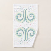 ARIES, abstract ontwerp van het sterrenbeeld, Bad Handdoek (Handdoek)