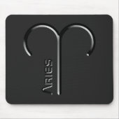 ARIES, abstract ontwerp van het sterrenbeeld, Muismat (Voorkant)