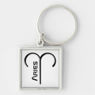 ARIES, abstract ontwerp van het sterrenbeeld, Sleutelhanger