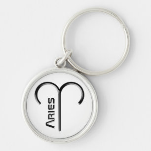 ARIES, abstract ontwerp van het sterrenbeeld, Sleutelhanger