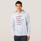 Aries Acroniem Hoodie (Voorkant volledig)