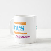 Aries Aqua Koffiemok (Voorkant links)