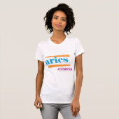 Aries Aqua T-shirt (Voorkant volledig)