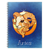Aries, Ariete Notitieboek (Voorkant)