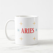Aries Astrological Sign Coffee Mok (Links)
