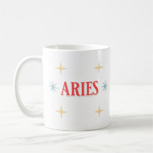 Aries Astrological Sign Coffee Mok
