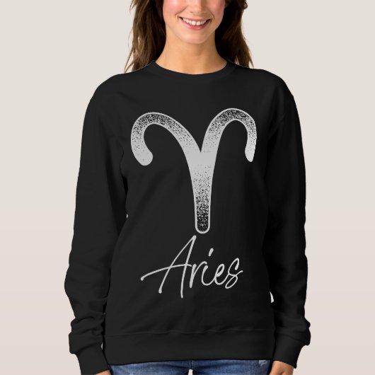 Aries Astrology and Horoscope Zodiac Sign Trui (Voorkant)