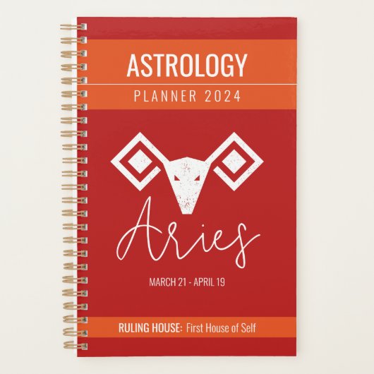 Aries Astrology Planner (Voorkant)