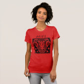 Aries Astrology Sign Horoscope Zodiac Logo T-shirt (Voorkant volledig)