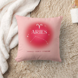 Aries aura kussen