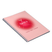 Aries aura notitieboek (Rechterzijde)