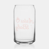 Aries baby glass blikvorm glas (Achterkant)