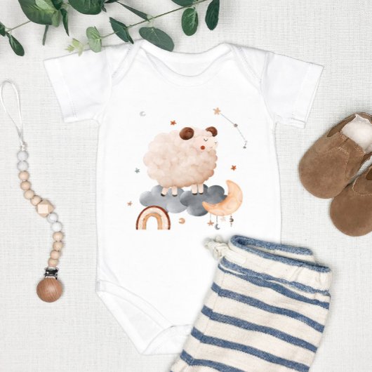 Aries Baby: Little Ram's Zodiac Personalized Romper