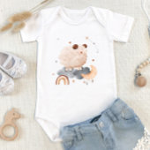 Aries Baby: Little Ram's Zodiac Personalized Romper