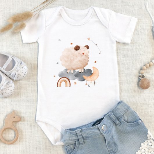 Aries Baby: Little Ram's Zodiac Personalized Romper