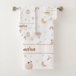 Aries Baby Soft & Snuggly voor Little Rams Bad Handdoek