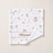 Aries Baby Soft & Snuggly voor Little Rams Bad Handdoek (Wasdoekje)