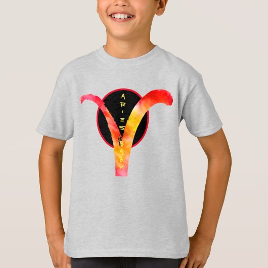 Aries Baby T-Shirt (Voorkant)
