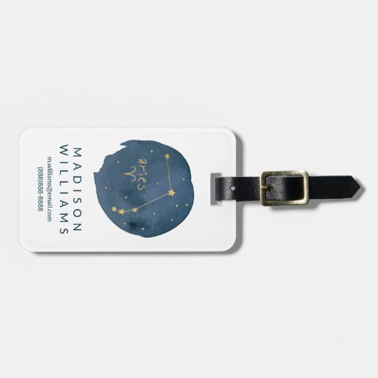 Aries Bagagelabel (Voorkant horizontaal)