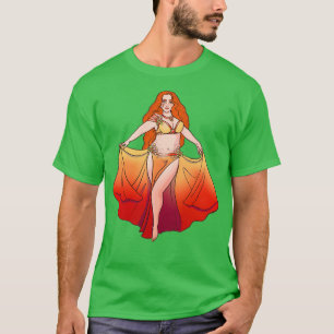 Aries Belly Dancer T-shirt