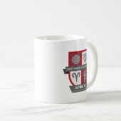 Aries Birthday Crest™ for April 1-19 Mug Koffiemok (Voorkant rechts)