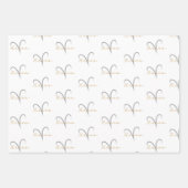 Aries Birthday Inpakpapier Vel (Voorkant 3)