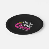 Aries Birthday Queen Astrology Zodiac March April Papieren Bordje (Gekanteld)