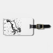 Aries Birthday Year Astrological Zodiac Sign Bagagelabel (Voorkant horizontaal)