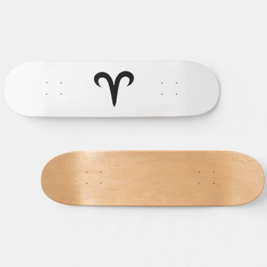 Aries Black Persoonlijk Skateboard (Horizontaal)