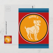 Aries Briefkaart (Voorkant / Achterkant)