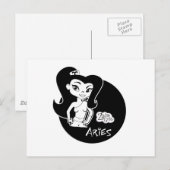 Aries Briefkaart (Voorkant / Achterkant)