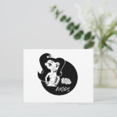 Aries Briefkaart (Staand voorkant)