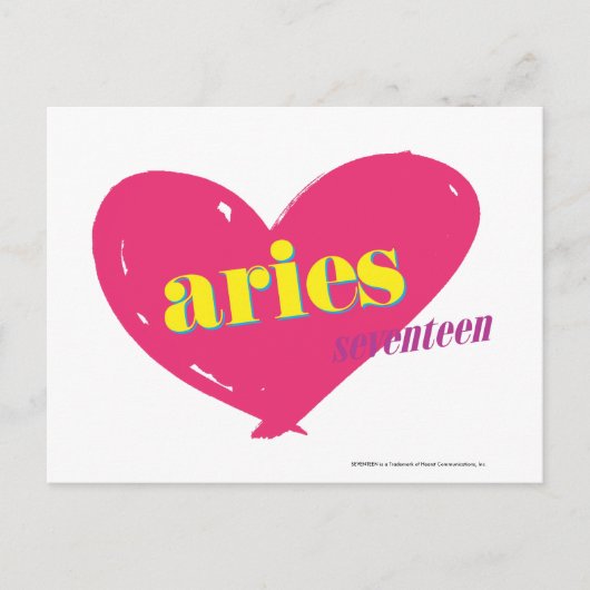 Aries Briefkaart (Voorkant)