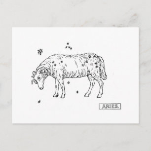 Aries Briefkaart